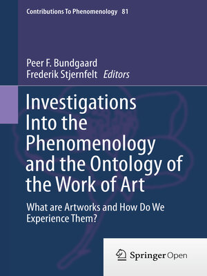 cover image of Investigations Into the Phenomenology and the Ontology of the Work of Art